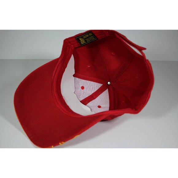 First In Last Out Fire Flame Embroidered Adjustable Hat L530 - Picture 5 of 6